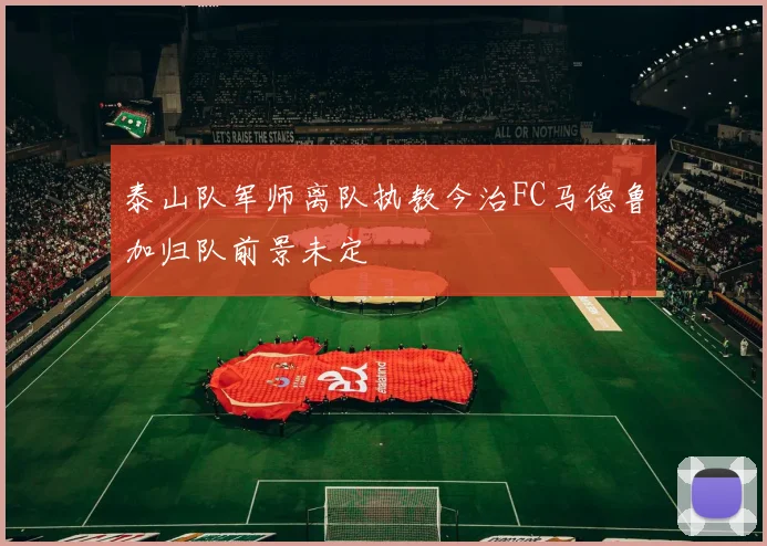 泰山队军师离队执教今治FC马德鲁加归队前景未定
